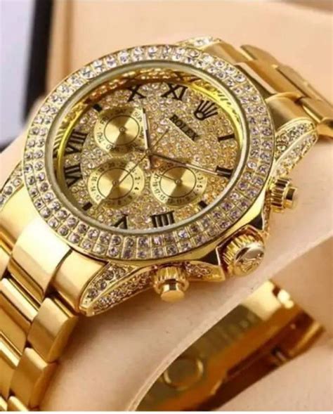 gold rolex watch price in india